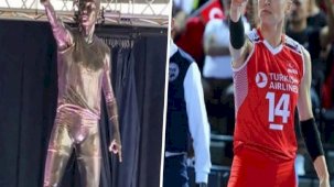 Alt kısmı olay olmuştu! Eda Erdem'in heykeliyle ilgili gerçek bambaşka çıktı