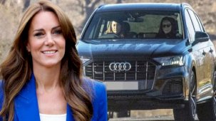 Ameliyat olduktan sonra ortalıktan kaybolan Kate Middleton, ilk kez görüntülendi