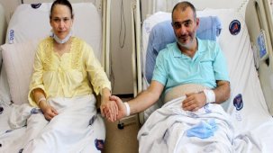 Antalya'da eşini kurtarmak için bakın ne yaptı...