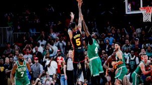 Atlanta Hawks, son saniye basketiyle Boston Celtics'i devirdi