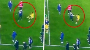 Attığı döner tekmeyle taraftarı yere sermişti! Batshuayi'nin maçtan önce yaptıklarına bakın