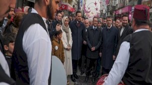 Bağcılar Meydanı'nda Ramazan ayı boyunca sürecek etkinlikler için plato kuruldu