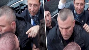 Bahçelievler mitingi sonrası ilginç anlar! 