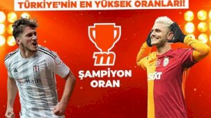 Beşiktaş - Galatasaray maçı Tek Maç, Canlı Bahis, Canlı Sohbet, Şampiyon Oran seçenekleri ve Türkiye'nin 