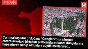 Cumhurbaşkanı Erdoğan: Gençleri sanal dünyalardan mahrum bırakmayacağız