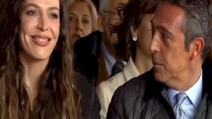 Eda Erdem'in heykel açılışında konuşan Federasyon Başkanı Üstündağ'dan olay gaf! Ali Koç şaşkınlığı yüzüne yansıdı