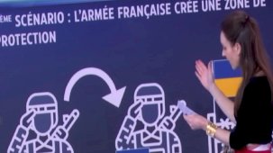 Fransız televizyonu, Ukrayna'ya asker gönderme ve çatışma senaryolarını sıraladı
