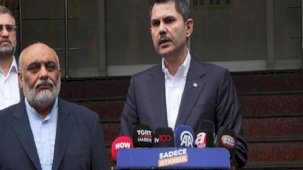 İBB adayı Murat Kurum İnsani Yardım Vakfı'nı ziyaret etti! 