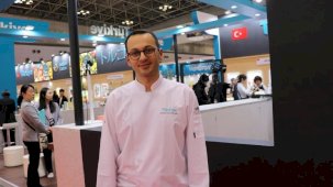 İzmirli Şef, Japon Ustasından Öğrendiklerini Tokyo'daki Fuarda Sundu