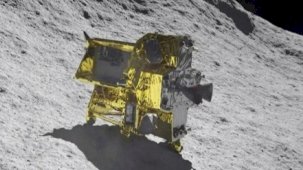 Japonya'nın Ay'a iniş yapan aracı SLIM'den yeni görüntü geldi