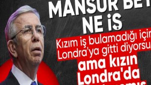 Mansur Yavaş, kızının iş bulamadığı için Londra'ya gittiğini söylüyordu: Şirket açtığı ortaya çıktı
