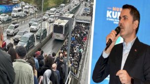 Murat Kurum, toplu taşımadaki yoğunluk üzerinden İmamoğlu'nu eleştirdi: Ben olsam istifa ederim