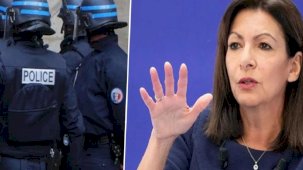 Paris Belediye Başkanı Hidalgo'ya yönelik yolsuzluk soruşturması kapsamında belediye binasına baskın düzenlendi