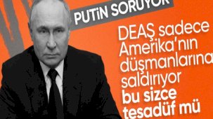 Rusya Devlet Başkanı Putin Moskova'daki terör saldırısıyla ilgili konuştu