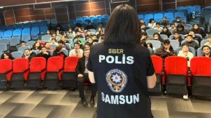 Samsun'da Öğrencilere Siber Güvenlik Semineri Verildi