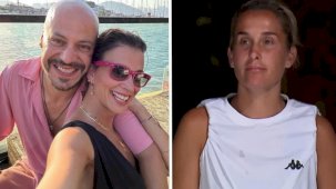 Sema Aydemir, dövdüğü için elendiği Pınar'ın eşiyle birbirine girdi