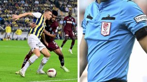 Trabzonspor - Fenerbahçe maçının hakemi Halil Umut Meler olarak belirlendi