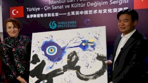 Türk ve Çinli Sanatçılar, İstanbul'dan Pekin'e Kültür ve Sanat Sergisi Açtı