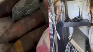 Yer: Ataşehir! Kaçak silah imalathanesinde top mermisi ele geçirildi