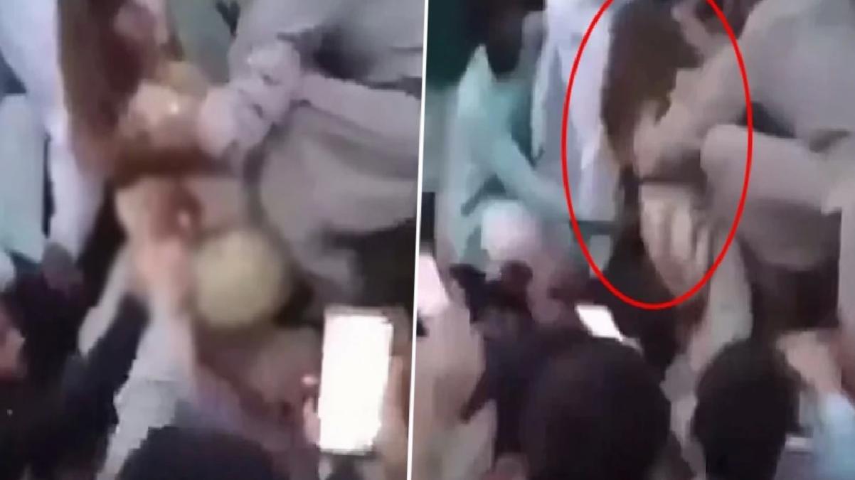 TikTok fenomeni kadın 400 erkeğin saldırısına uğradı! Kıyafetlerini yırtıp taciz ettiler