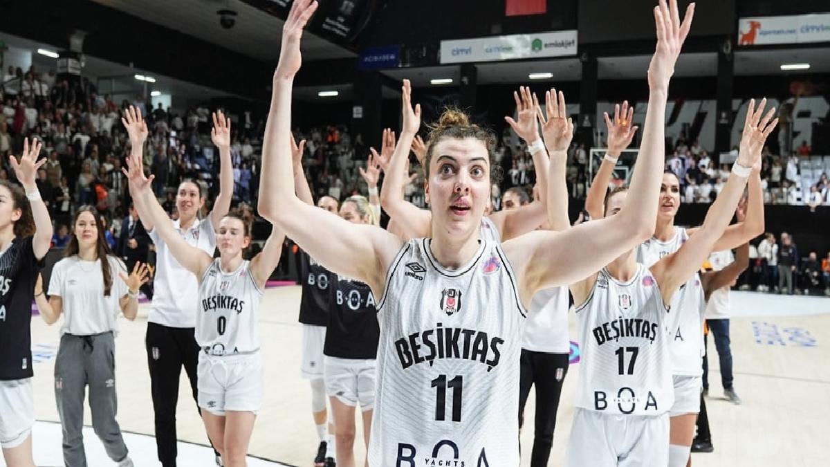 Beşiktaş Kadın Basketbol Takımı, EuroCup finalinde avantajı eline aldı