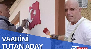 Bursa'nın Mustafakemalpaşa İlçesi'nde Muhtarlık Seçimlerinde Renkli Bir Kampanya: Necati Eren'in Boyama Vaadi