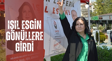 Nilüfer’de Zafer Partisi’nden Işıl Esgin Rüzgarı