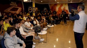 Ali Koç, Samandıra'da futbolcularla görüştü