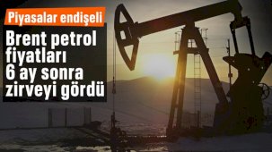 Brent petrolün varil fiyatı 6 ay sonra yeniden 90 doların üstüne çıktı