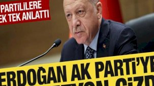 Cumhurbaşkanı Erdoğan, AK Parti'nin yeni yol haritasını çizdi