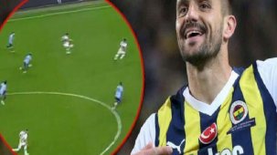 Fenerbahçe'de Tadic'ten inanılmaz gol! Orta sahadan avladı