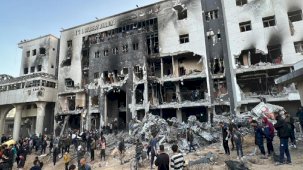 Gazze'de Şifa Hastanesi kullanılamaz hale geldi