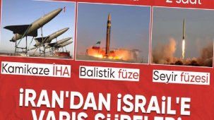 İran'dan ateşlenebilecek mühimmatların İsrail'e varış süreleri