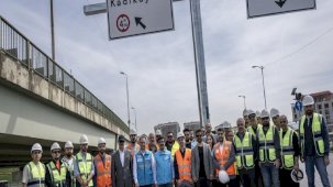 İstanbul'da Avrasya Tüneli-TEM Anadolu Otoyolu bağlantı yolu açıldı