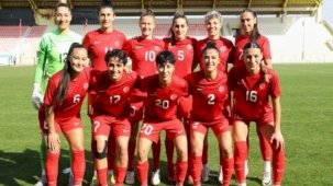 Kadın A Milli Takımı elemelere iyi başlamadı