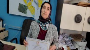 Mazbatasını bugün alan muhtara muhtarlık binası şoku