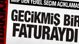 MHP Genel Başkan Yardımcısı Karakaya'dan yerel seçim açıklaması