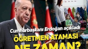 ÖĞRETMEN ATAMASI NE ZAMAN YAPILACAK? Cumhurbaşkanı Erdoğan'dan 2024 öğretmen atamasıyla ilgili son dakika açıklama: Öğretmen atama takvimi belli oldu mu, MEB başvuru kılavuzu yayınlandı mı?
