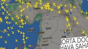 Orta Doğu'daki gerilim uçuş trafiğine yansıdı