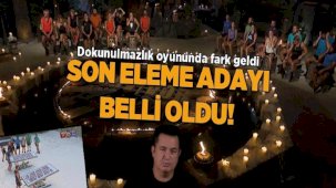 Survivor'da dokunulmazlık oyununda fark geldi! Son eleme adayı belli oldu