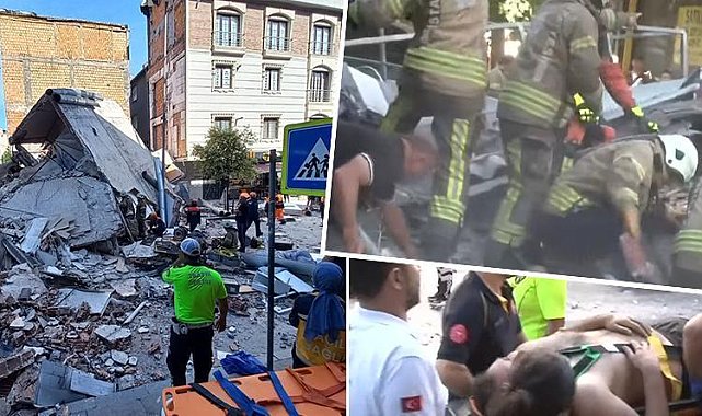Son dakika: İstanbul Küçükçekmece'de bir bina çöktü: Enkaz altında kalanlar var, kurtarma çalışmaları sürüyor