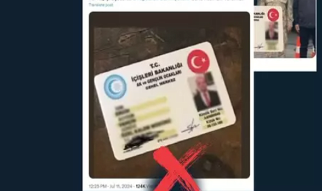 Ali Yerlikaya duyurdu! İçişleri Bakanlığı logosuyla sahte 'Ak ve Gençlik Ocakları' kartı basanlar yakalandı