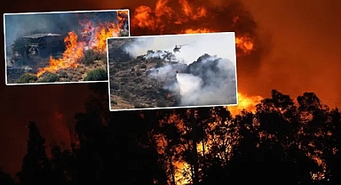 İzmir Orman Yangınında Son Durum