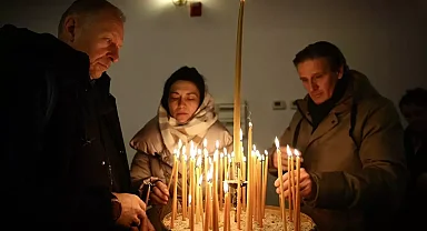 Mudanya'da Hazreti İsa'nın Doğumu ve Vaftizinin Yıl Dönümü Töreni