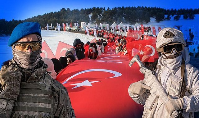Sarıkamış Harekatı'nın 110. yılını anma yürüyüşü