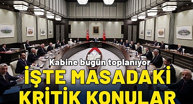 Kabine Toplantısı Bugün! Gündemde PKK’nın Fesih Kararı, Barış Süreci ve Deprem Çalışmaları Var