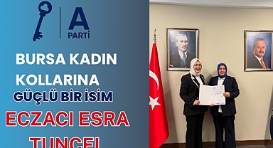 Bursa’da Kadın Gücüne Yeni Bir Ses: Esra Tunçel Anahtar Partisi Kadın Kolları Başkanı Oldu