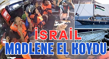 Madleen Gemisine İsrail Müdahalesi! Gazze'ye Yardım Götüren Aktivistler Gözaltına Alındı