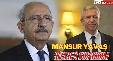 Mansur Yavaş'tan Kılıçdaroğlu'na rest: 