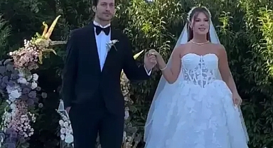 Merve Dinçkol ile Feyyaz Şerifoğlu Evlendi: İlk Kareler Sosyal Medyayı Salladı